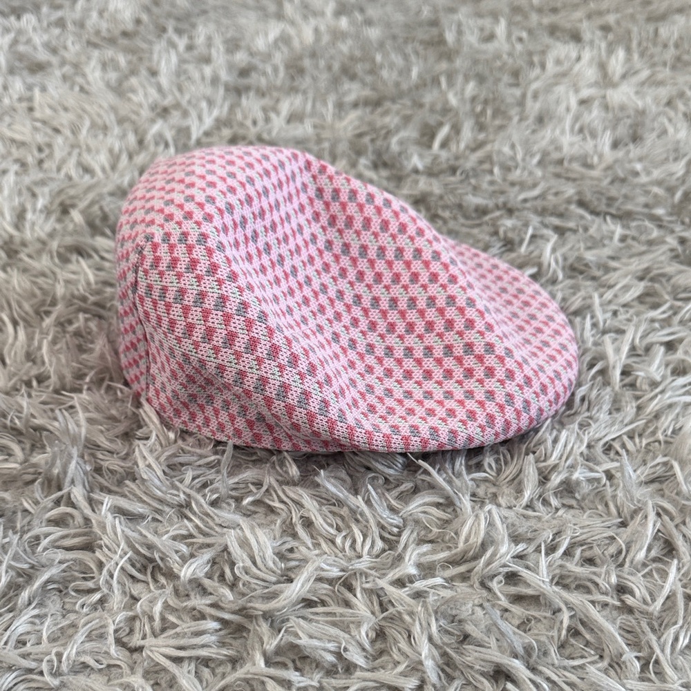 Kangol Kids Boat Check 504 Pink Beret